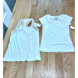 NWT White Workout/Athleisure Top Bundle